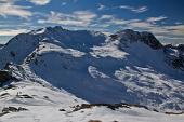 Da Foppolo-Passo Dordona salita al Monte Vallocci (2510 m.) far Val Dordonella e Val Madre il 6 novembre 2010 - FOTOGALLERY